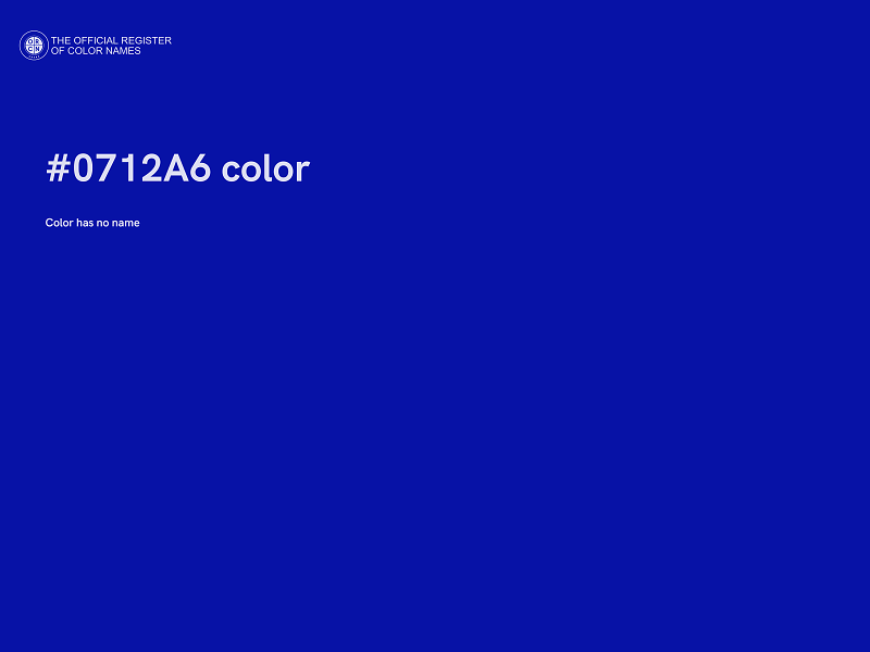 #0712A6 color image