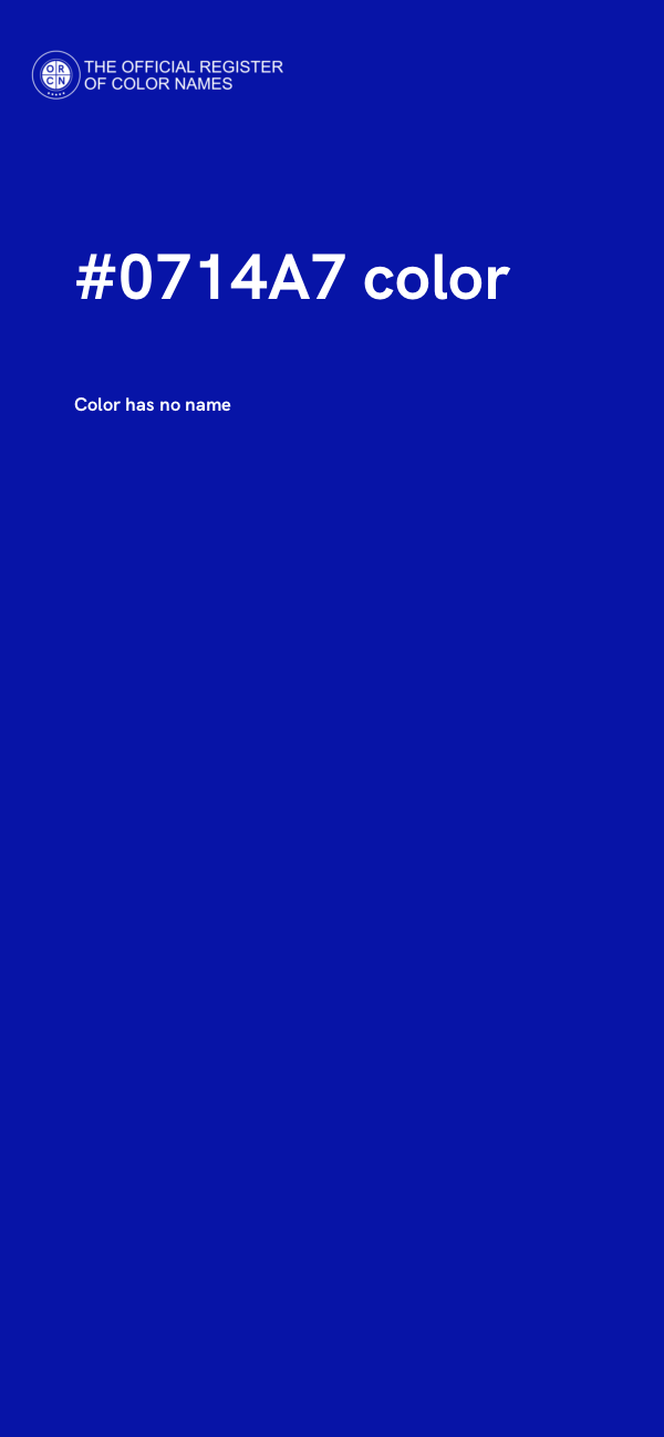 #0714A7 color image