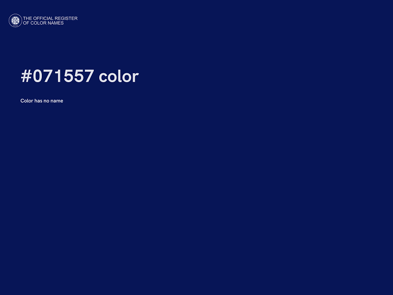 #071557 color image