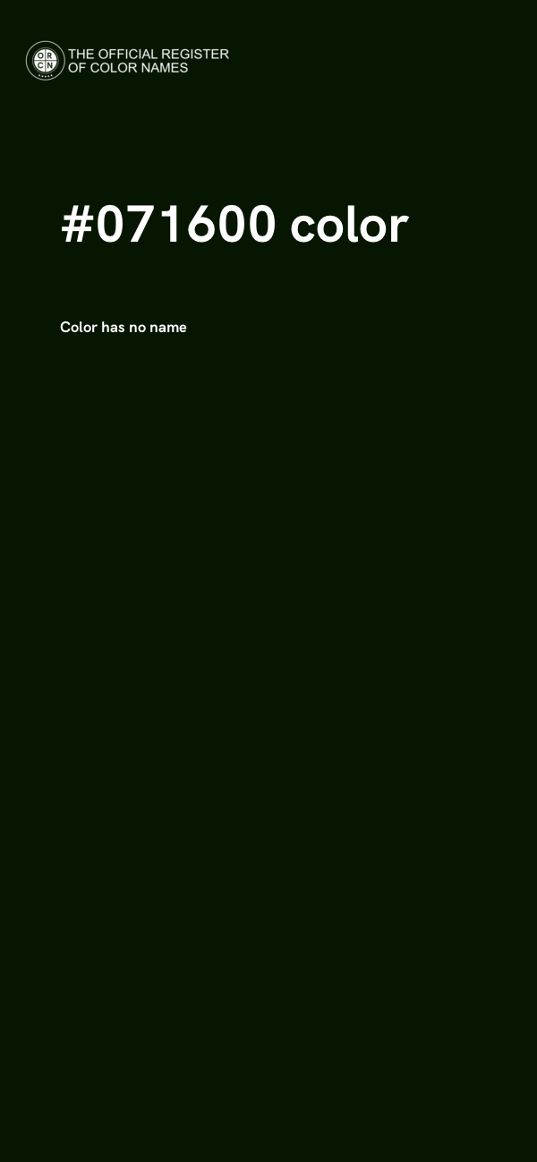 #071600 color image
