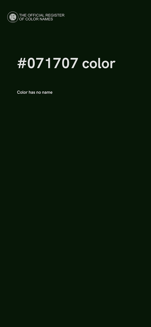 #071707 color image