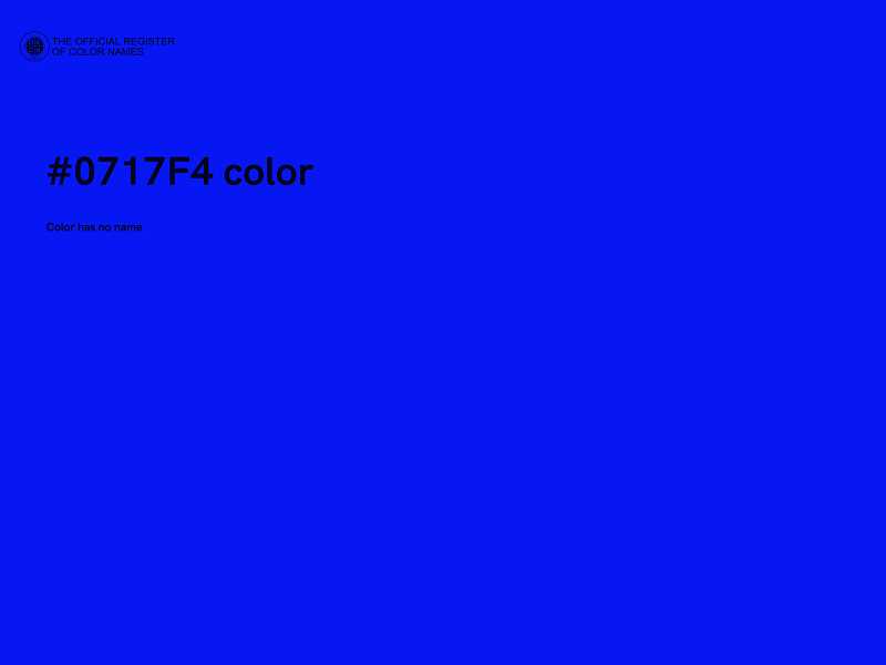 #0717F4 color image