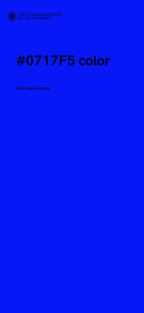 #0717F5 color image