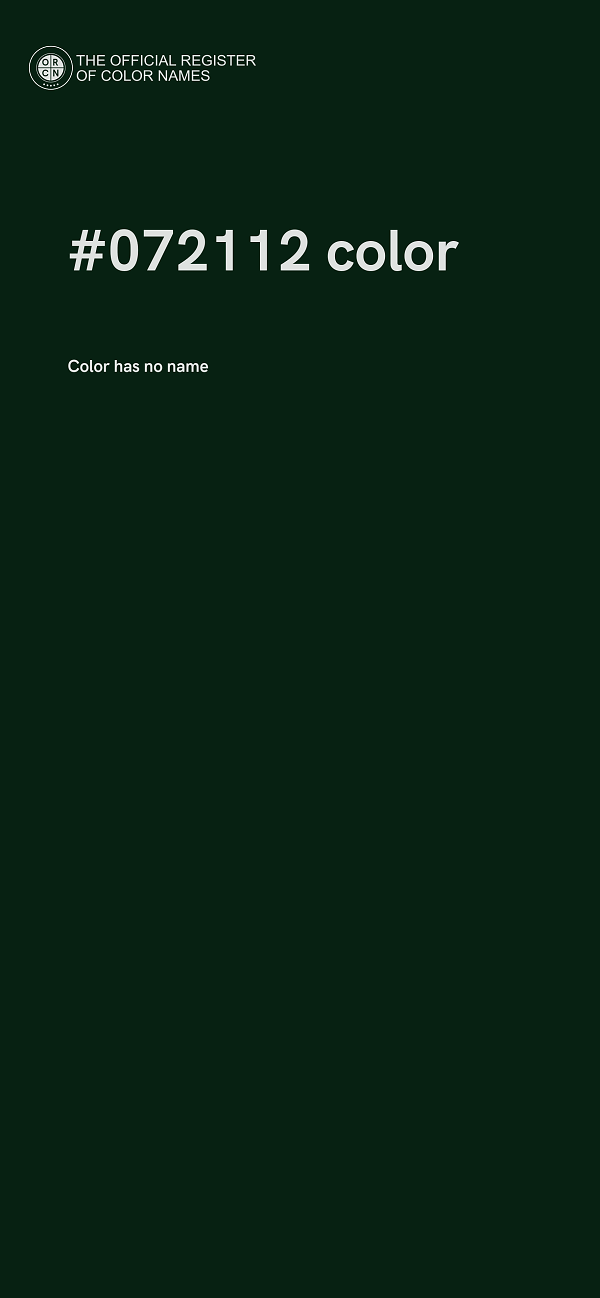 #072112 color image