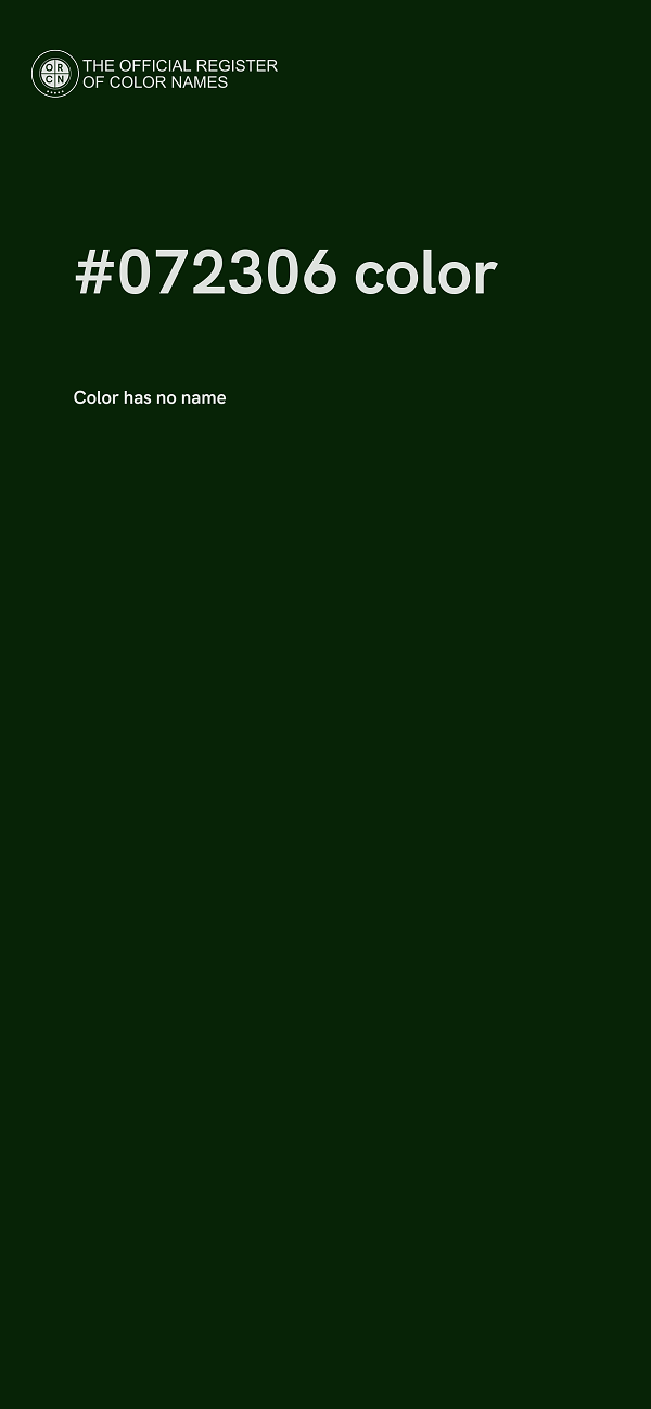 #072306 color image