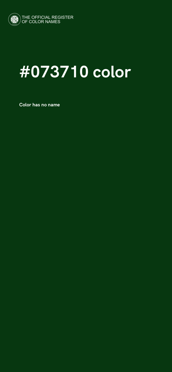 #073710 color image