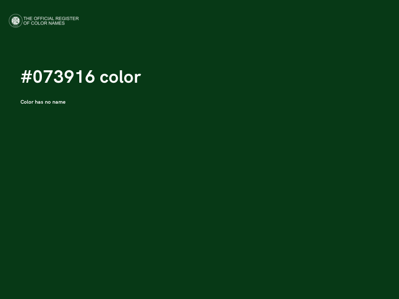 #073916 color image