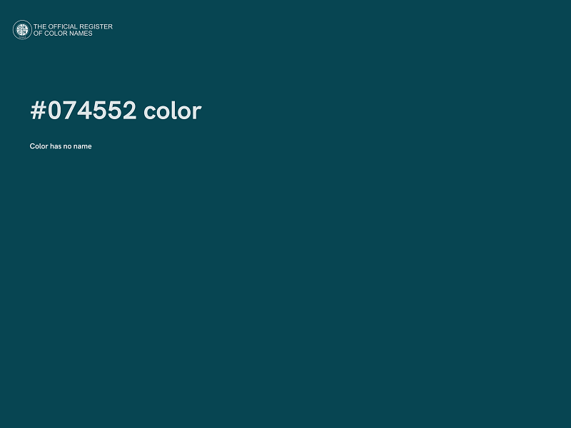 #074552 color image