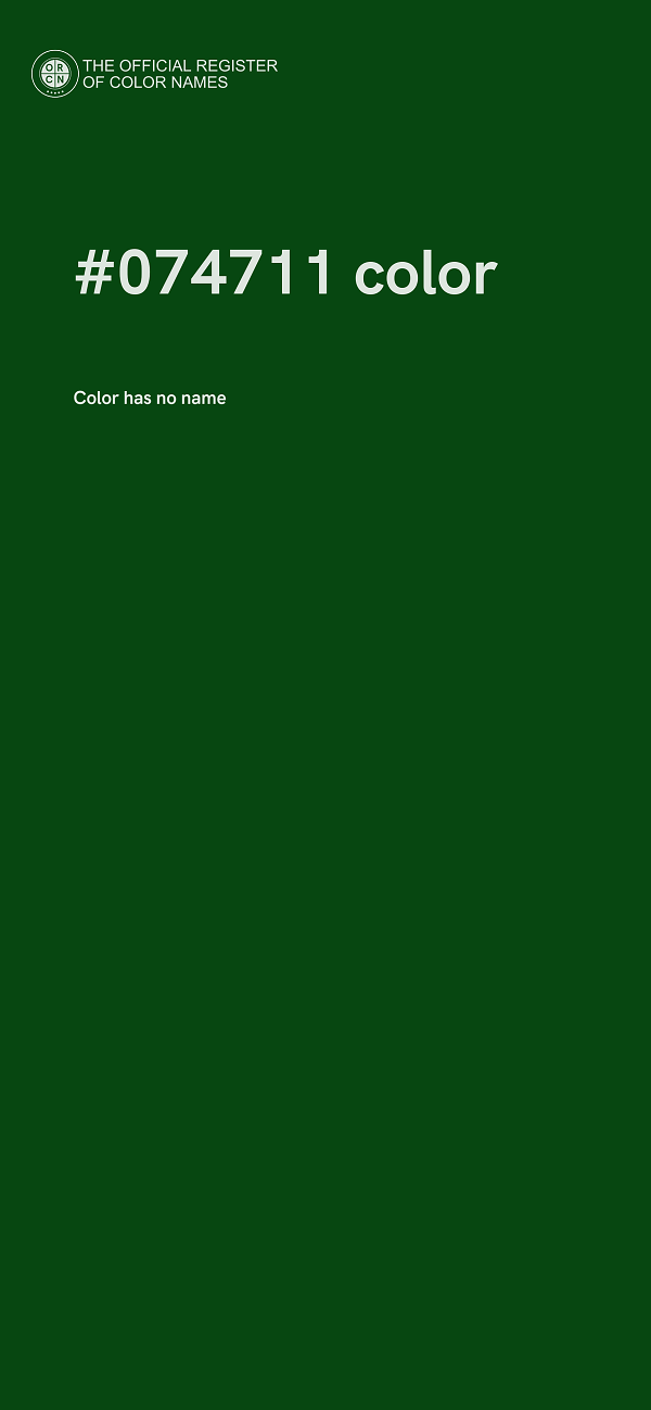 #074711 color image
