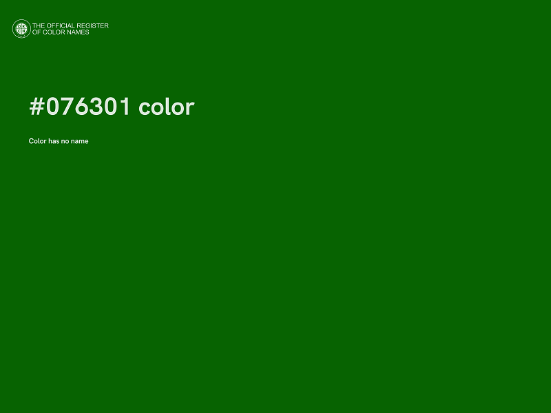 #076301 color image