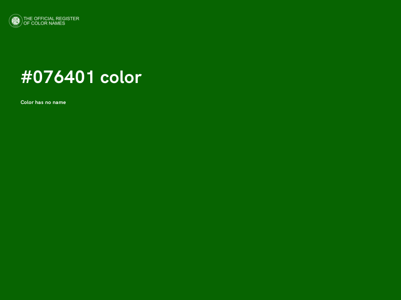 #076401 color image