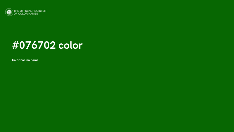 #076702 color image