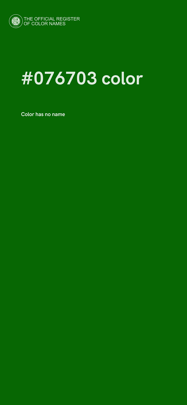#076703 color image