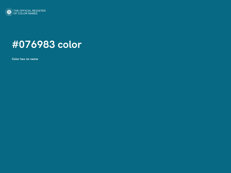 #076983 color image