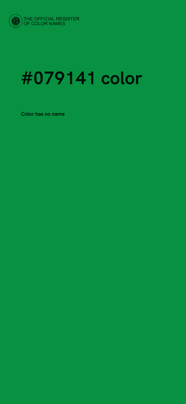 #079141 color image