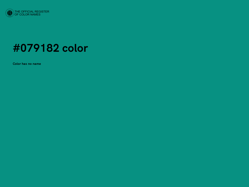 #079182 color image
