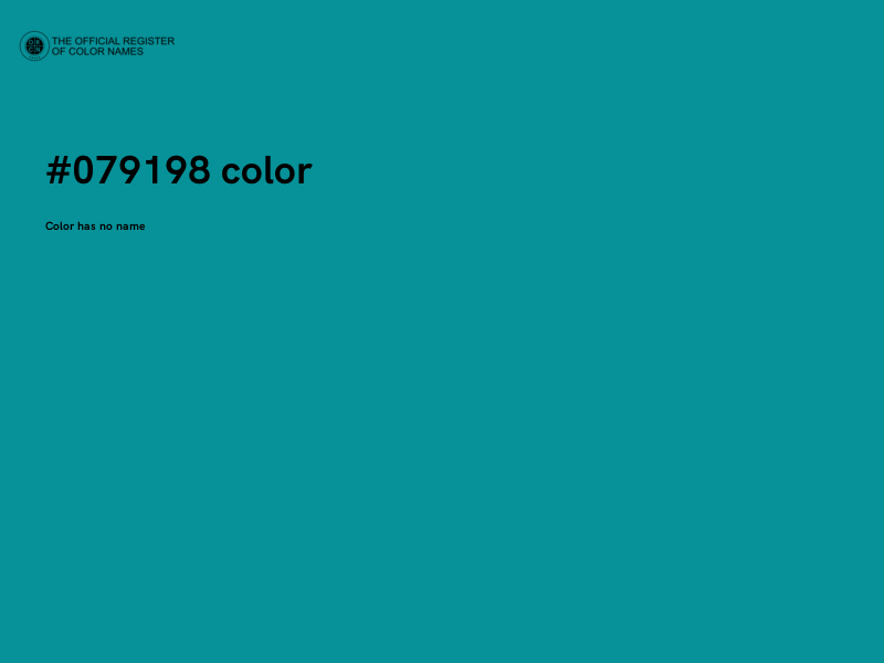 #079198 color image