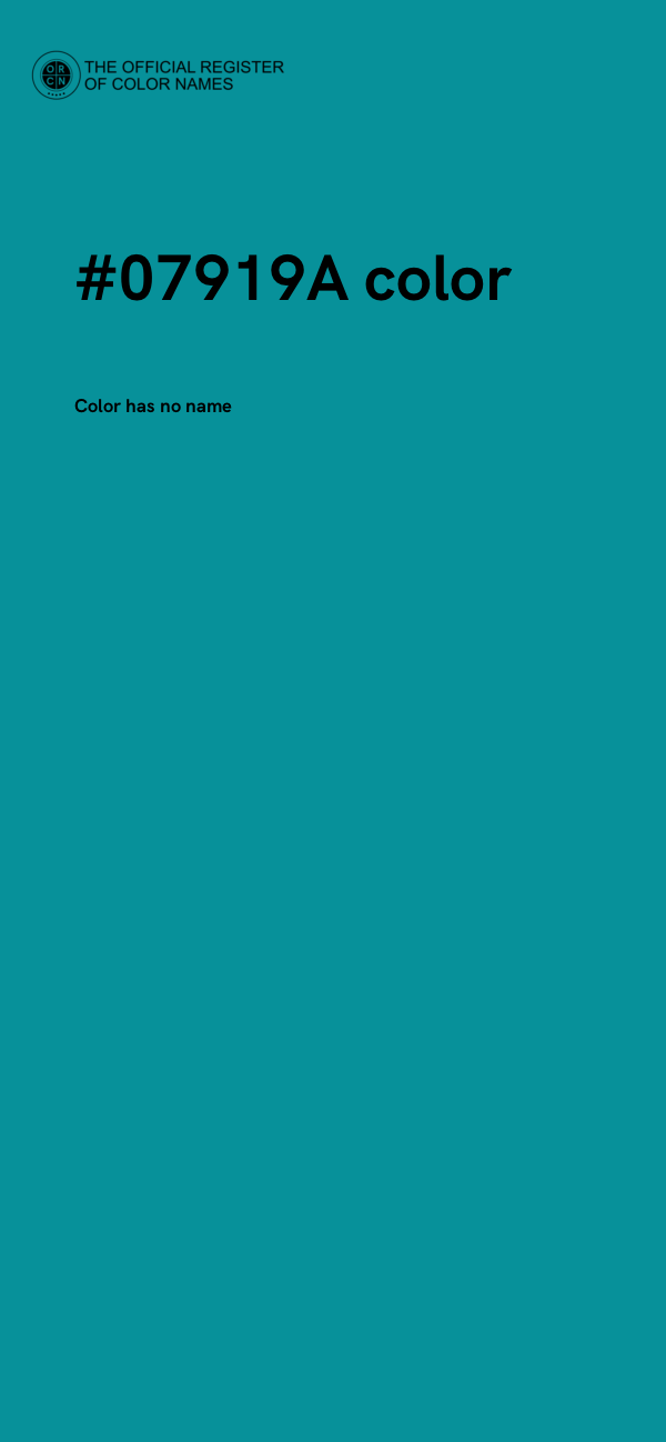 #07919A color image