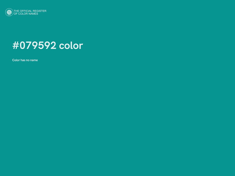 #079592 color image