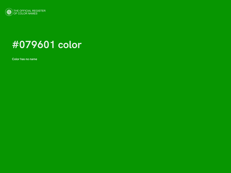 #079601 color image