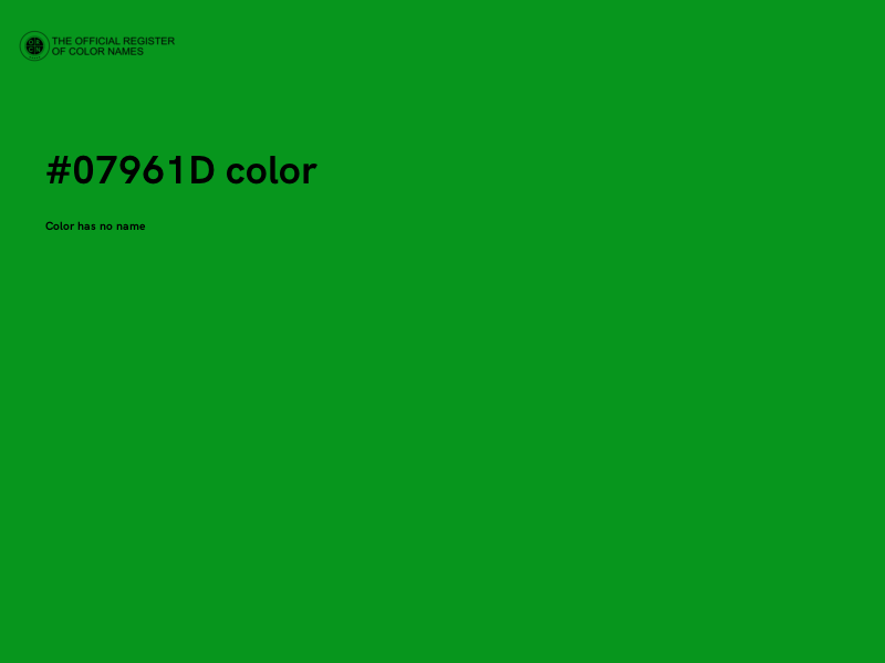 #07961D color image