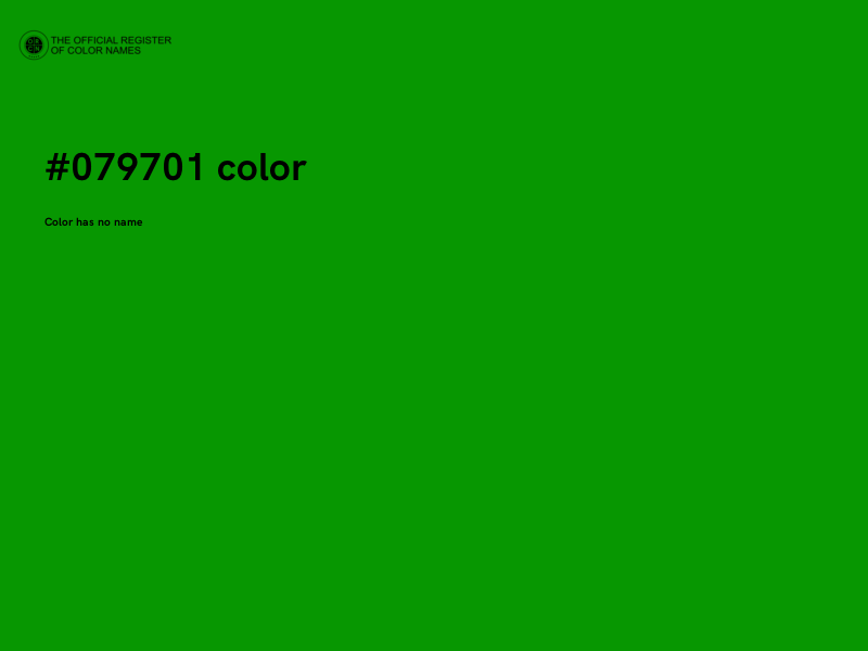 #079701 color image