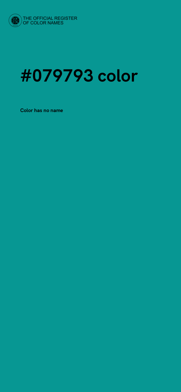 #079793 color image