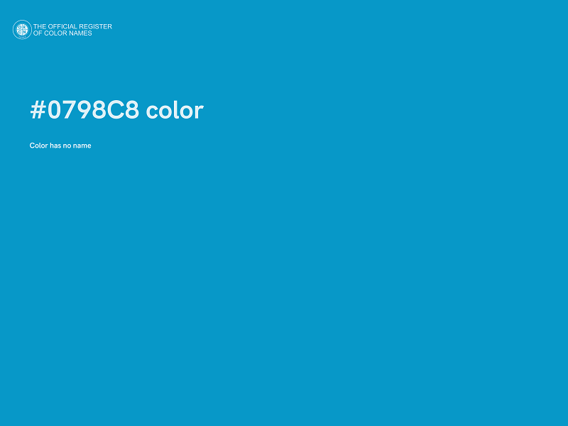 #0798C8 color image