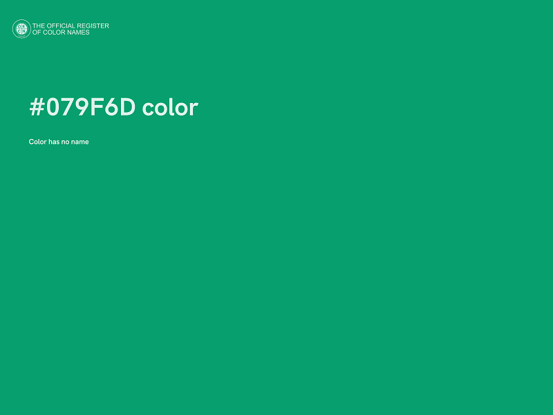 #079F6D color image