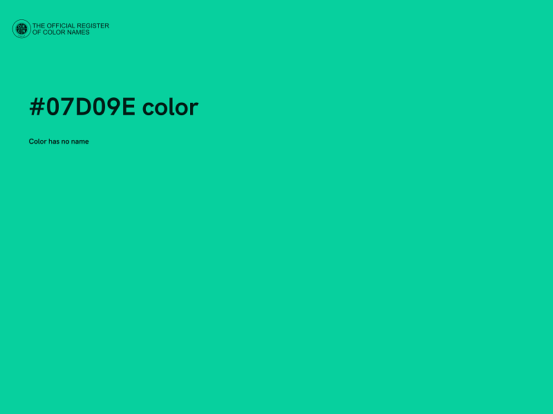 #07D09E color image
