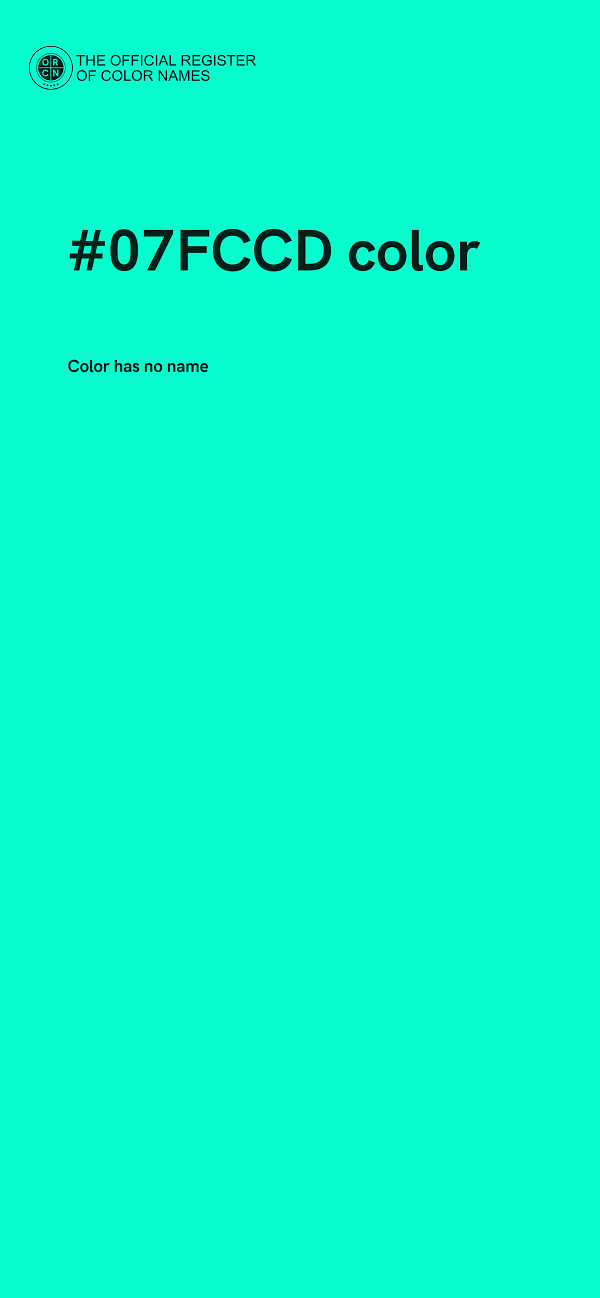 #07FCCD color image