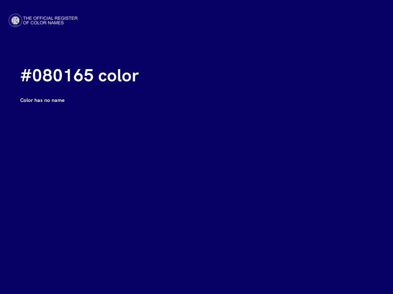 #080165 color image