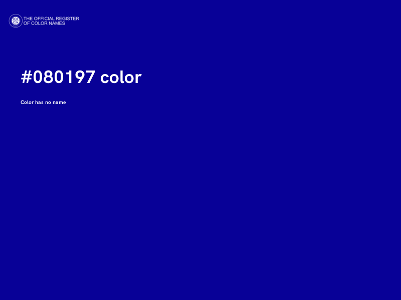 #080197 color image