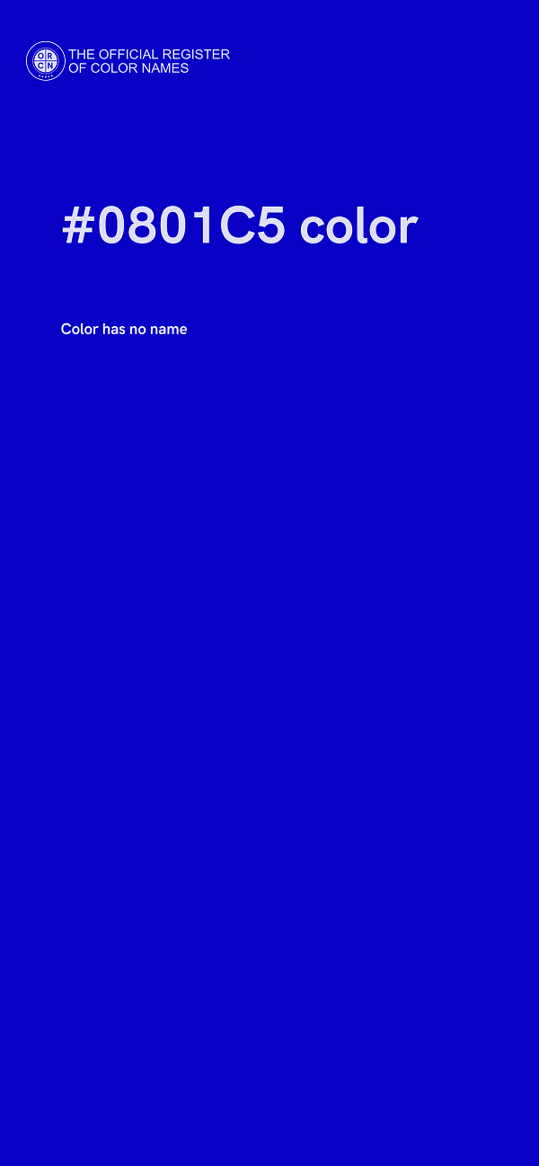 #0801C5 color image