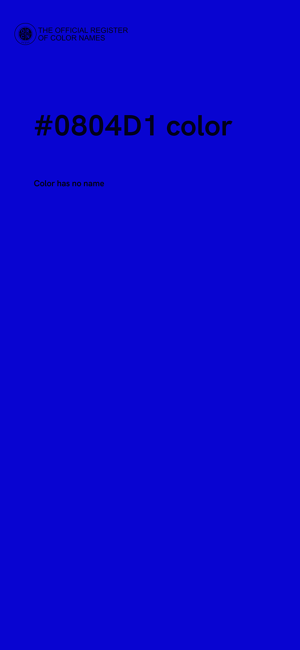 #0804D1 color image