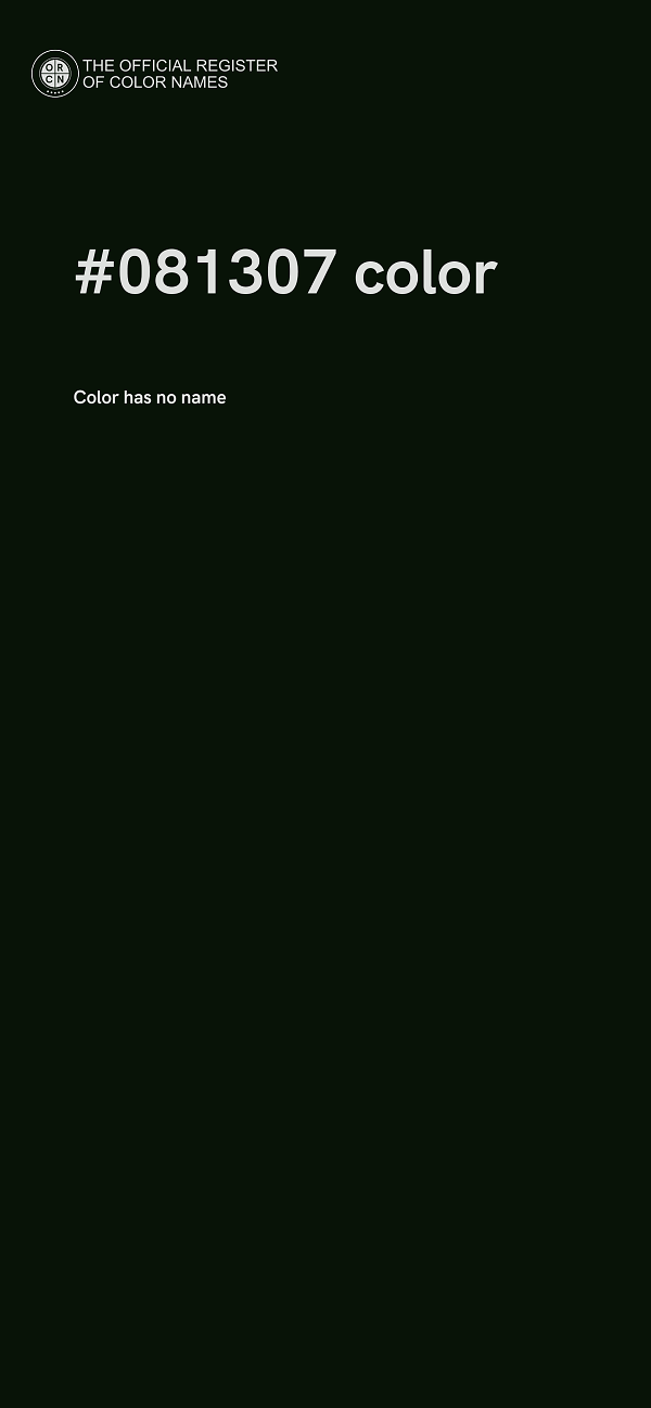 #081307 color image