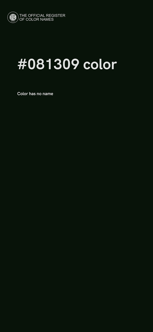 #081309 color image