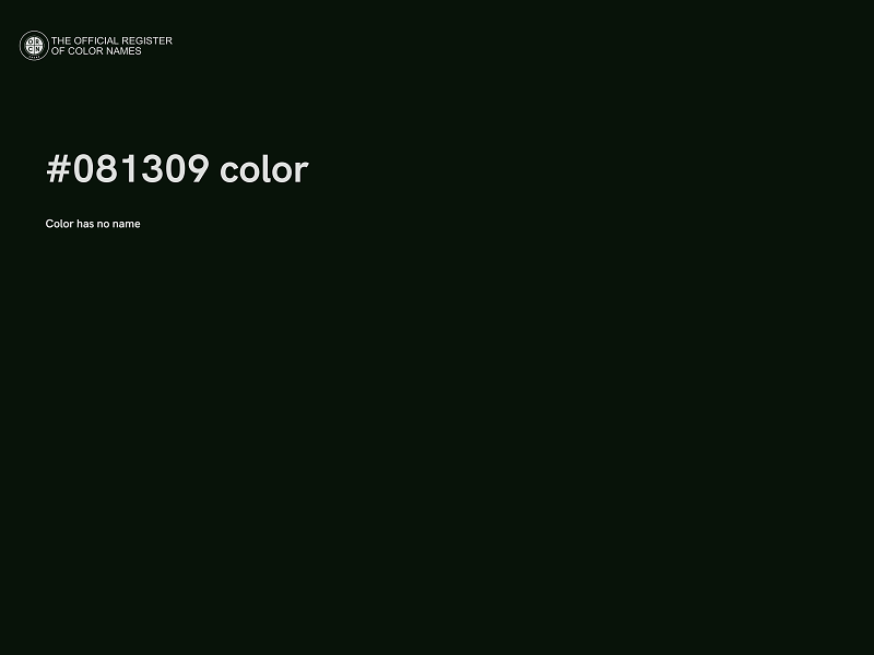 #081309 color image