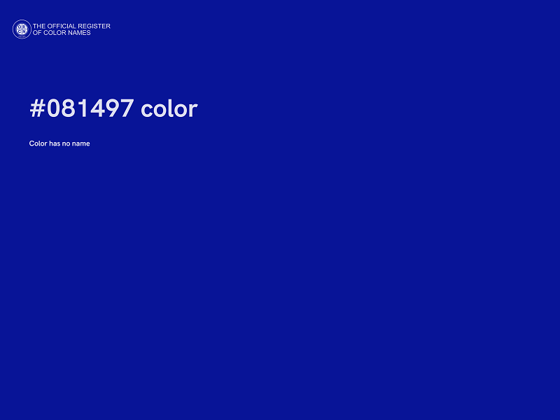 #081497 color image