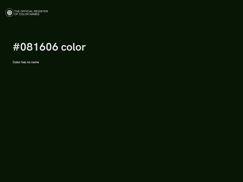 #081606 color image