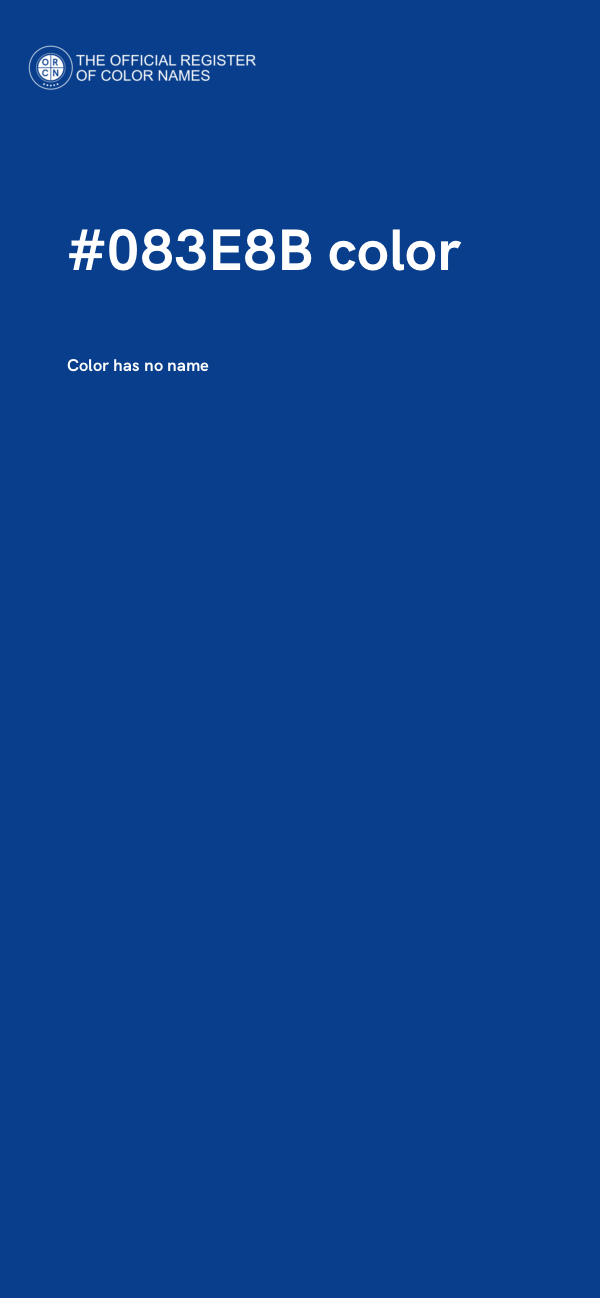 #083E8B color image