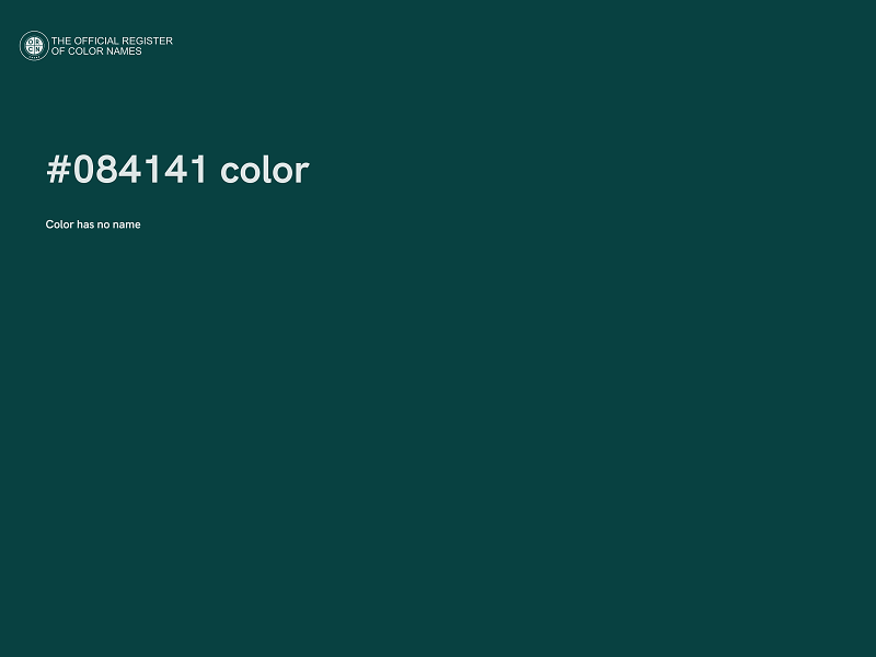 #084141 color image