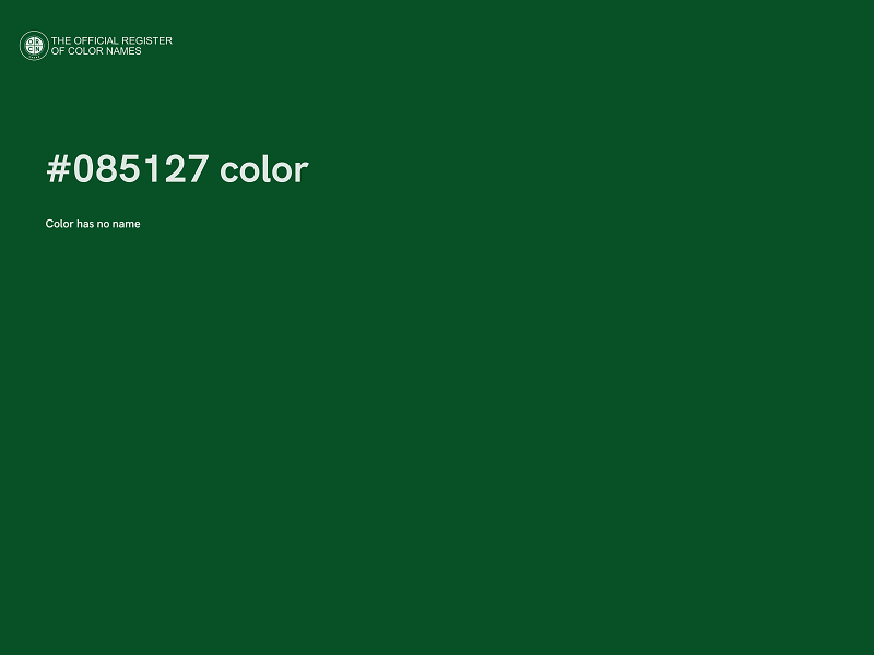 #085127 color image