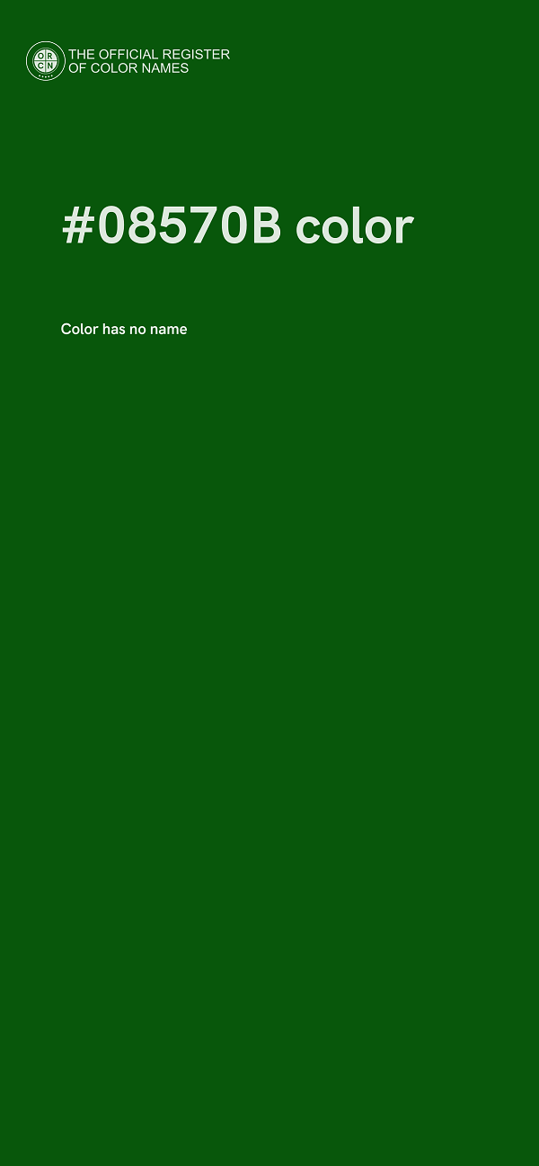 #08570B color image
