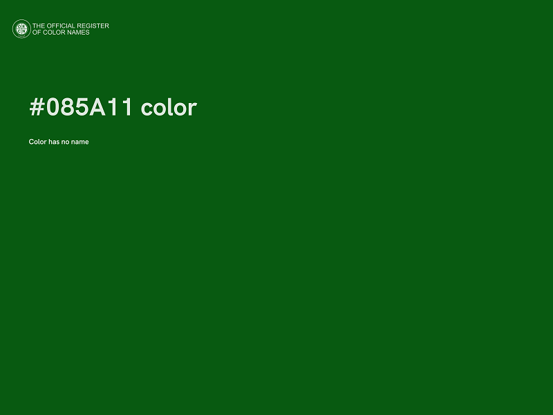 #085A11 color image