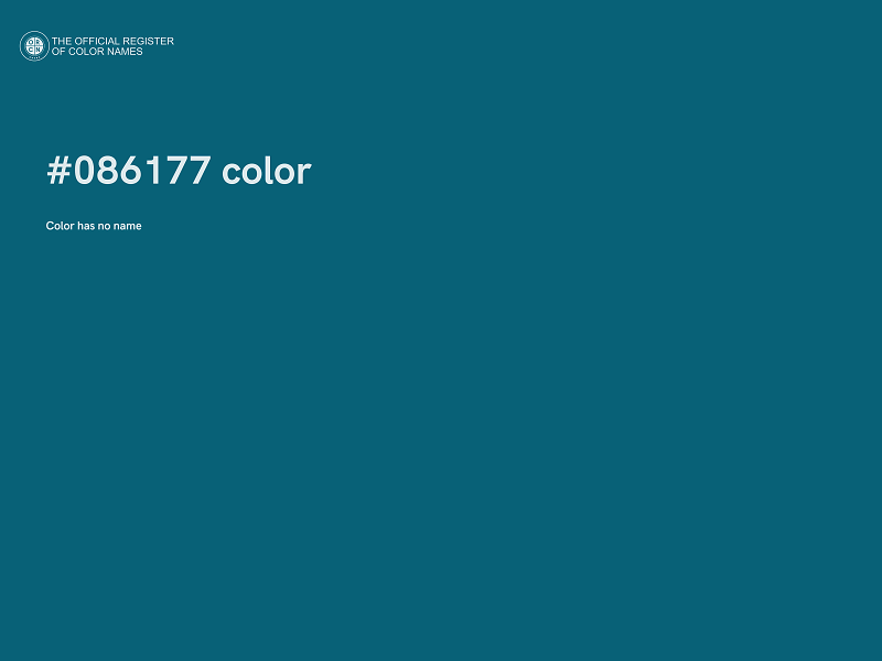 #086177 color image