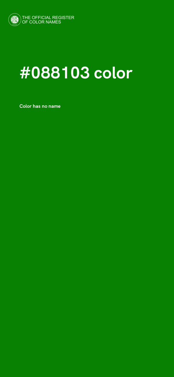 #088103 color image