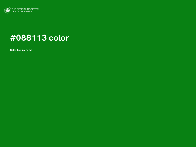#088113 color image