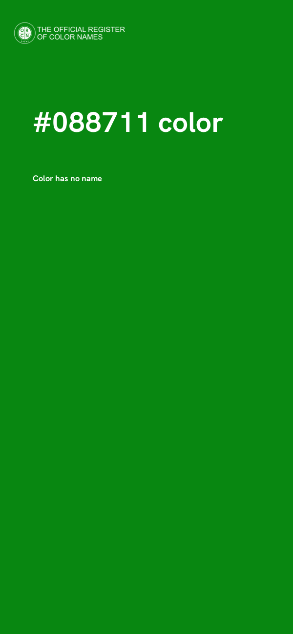 #088711 color image