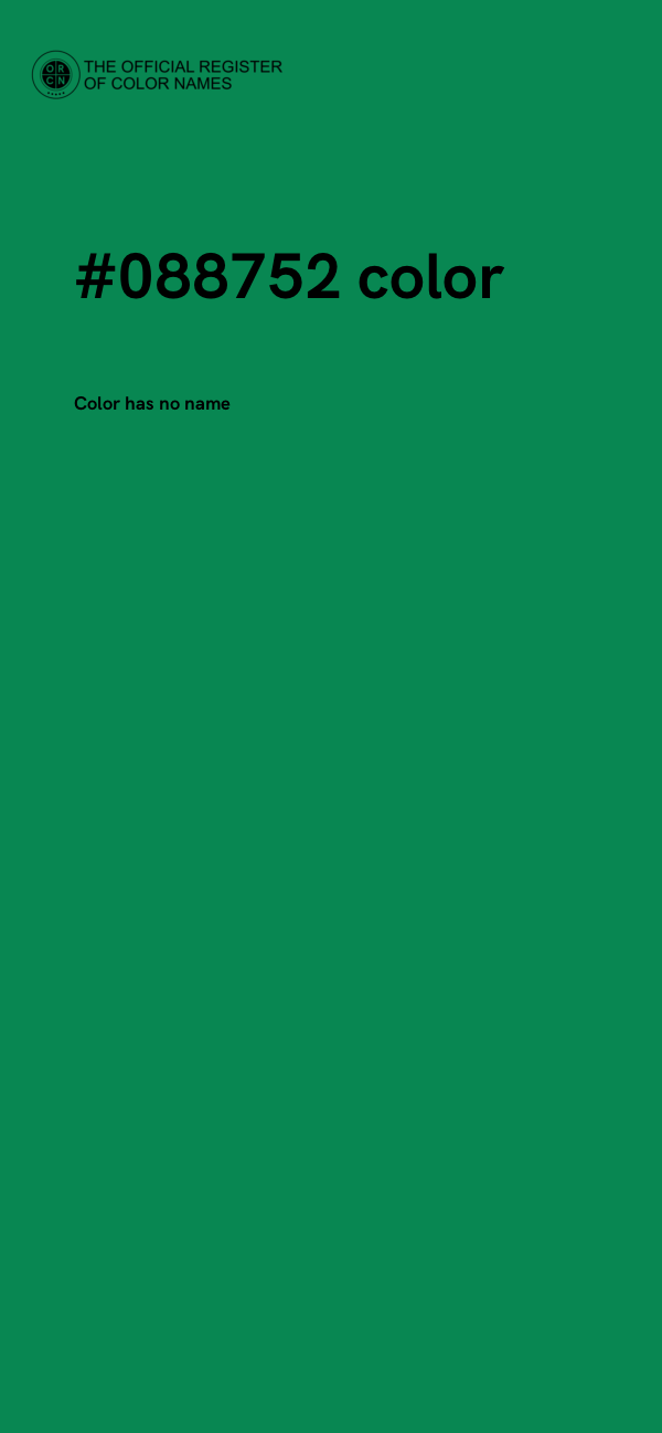 #088752 color image